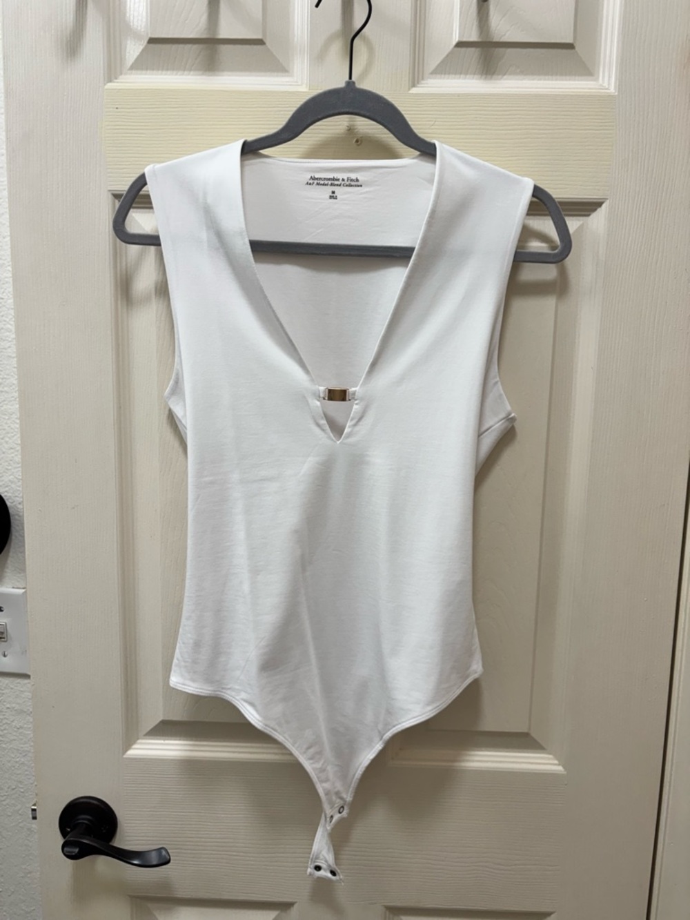 Abercrombie & Fitch White Bodysuit